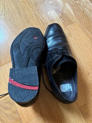 Zapatos Fluchos Vestir Talla 42 Negros