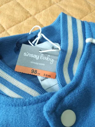 Giacca baseball bimbo 2-3 anni