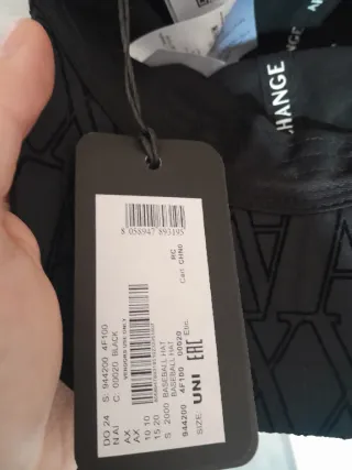 Cappello berretto Gorra Armani Exchange nero