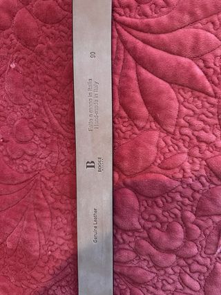 Cinturón Boggi Piel Hecho a Mano Italia