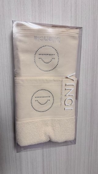 Set Asciugamani con strass