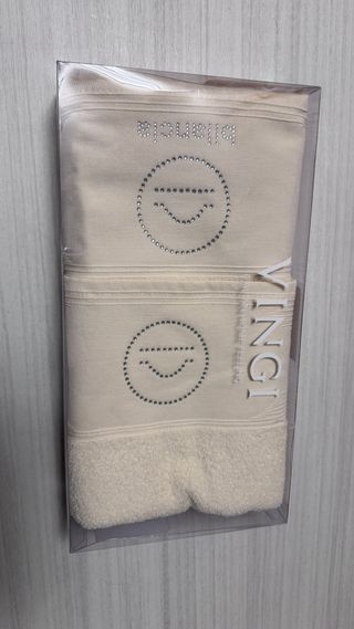 Set Asciugamani con strass