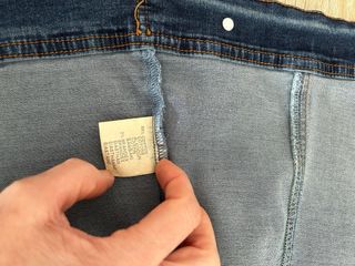 Cazadora vaquera chica azul