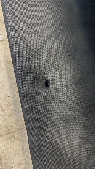 Divano vintage con stampa