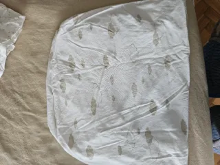 Sábanas IKEA blancas con puntos