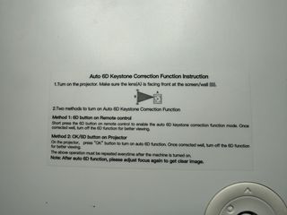 Proyector Wimius Blanco