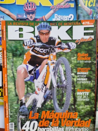 Lote 8 revistas de ciclismo