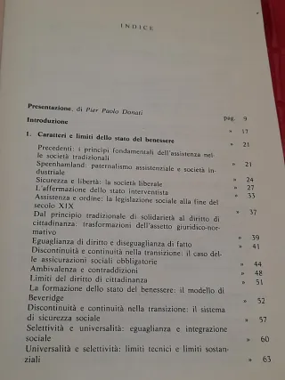 Saggio di Politica sociale