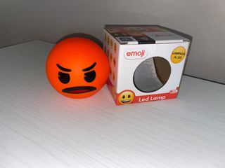 Lampada a Led Nuova Emoji Rabbia (Con pile)
