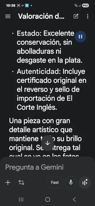 Lote de iconos religiosos de plata