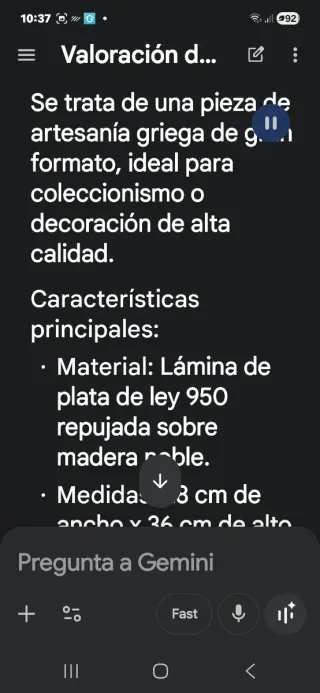 Lote de iconos religiosos de plata