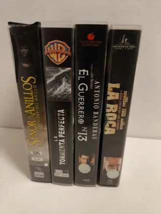 Pack 4 Películas VHS