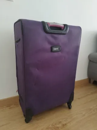 Maleta grande 78 cm 4 ruedas morada