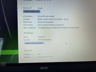 Ordenador Portátil Acer Negro (REBAJADO)
