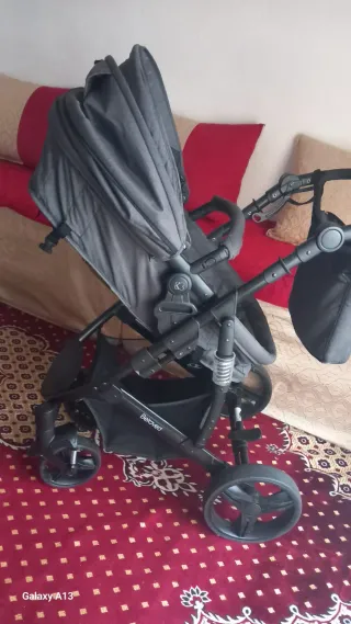 Carro de bebé capazo + funda lluvia