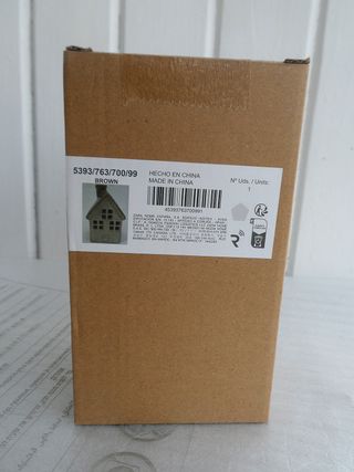 Zara Home ADORNO PORCELANA CASA  con LUZ Nuevo