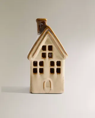 Zara Home ADORNO PORCELANA CASA  con LUZ Nuevo