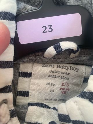 Chaquetas bebé 2/3 años (2 uds)