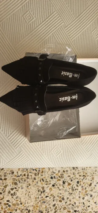 Zapatos de fiesta negros talla 40