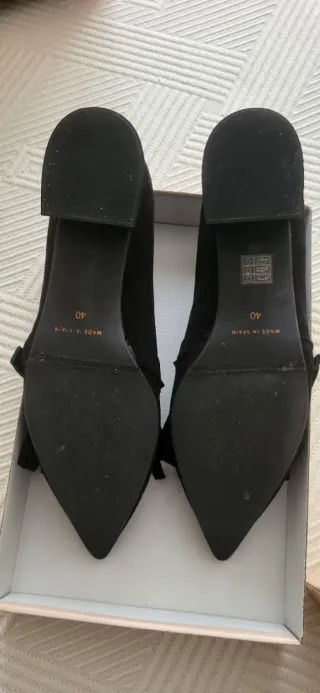 Zapatos de fiesta negros talla 40