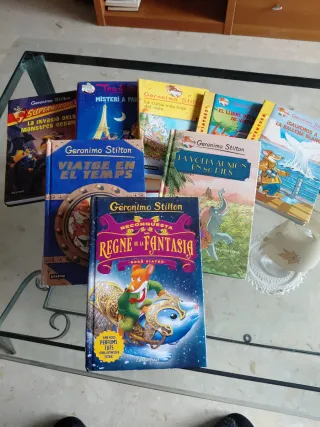 Pack 8 llibres Geronimo Stilton