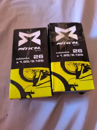 2 Cámaras de Aire MÍTICAL 26 MTB
