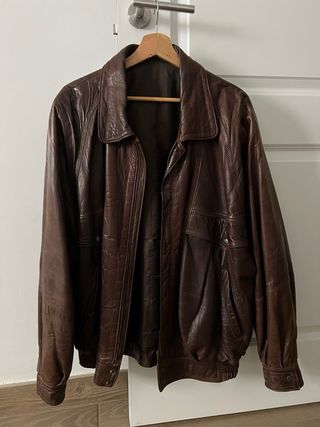 Chaqueta de piel vintage