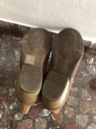 Botines marrones mujer talla 38