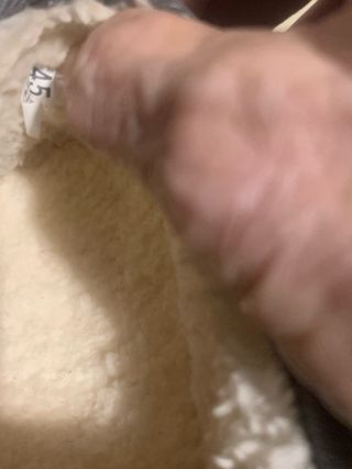 Pantofole uomo calde grigie