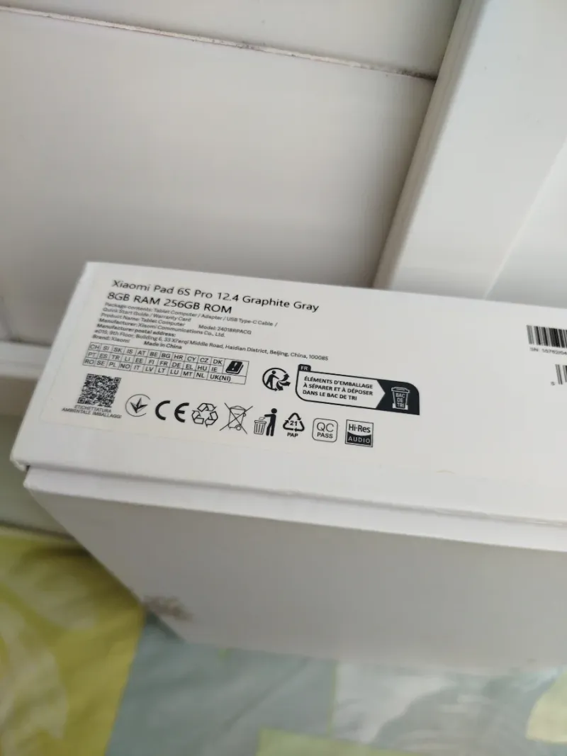 Caja vacía Xiaomi Pad 6S Pro afbeelding 3