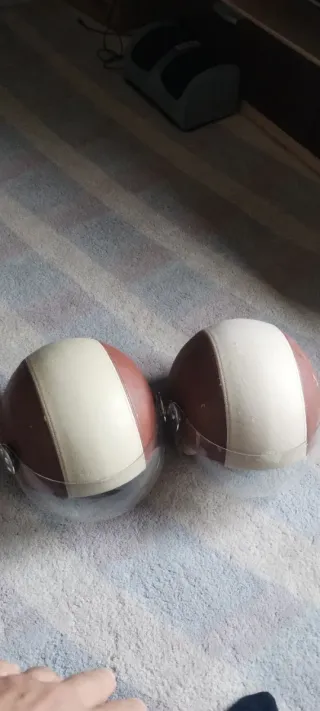 Casco Vintage Scooter o patinete Marrón y Beige mt