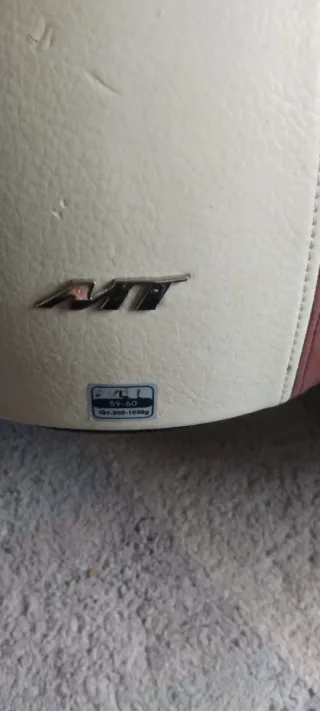 Casco Vintage Scooter o patinete Marrón y Beige mt