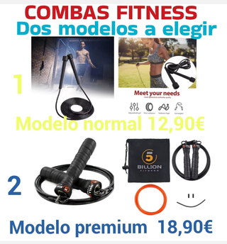 Combas de saltar para todos los niveles, perfectas