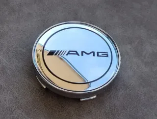 AMG Mercedes 60mm Tapabujes Centro de Llanta Rueda