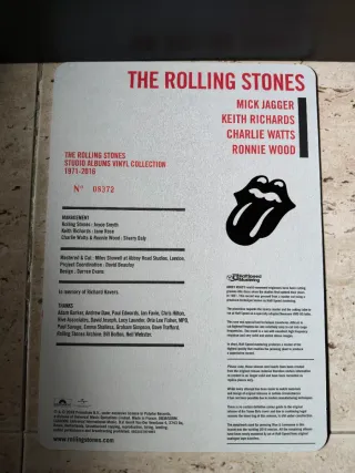 The Rolling Stones - Colección Vinilos 1971-2016