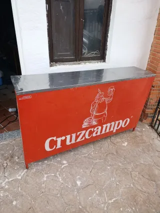 Barra Cruzcampo portátil