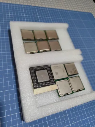 Lote 11 procesadores antiguos Intel y AMD