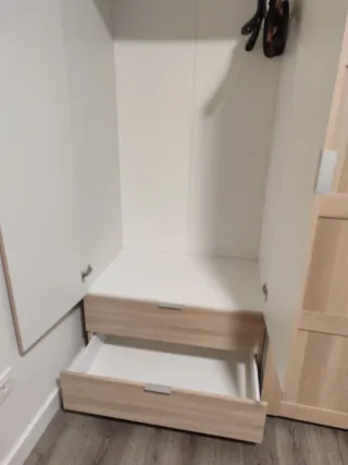 Armario TUC roble 2 puertas + 2 cajones