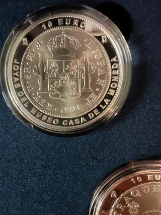 Monedas 10 Euro. Joyas Numismática 2025.Negociabl