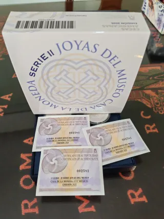 Monedas 10 Euro. Joyas Numismática 2025.Negociabl
