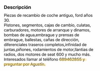 Diversos coches Clásico 1980