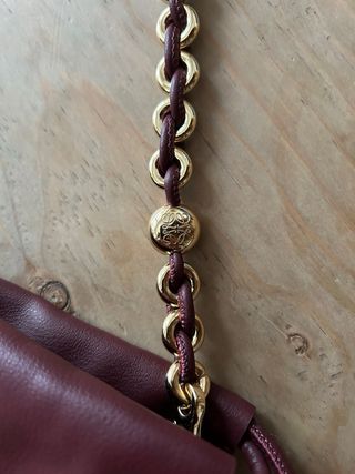 Bolso Loewe Flamenco granate