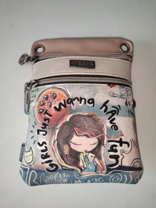 Bolso bandolera Anekke multicolor