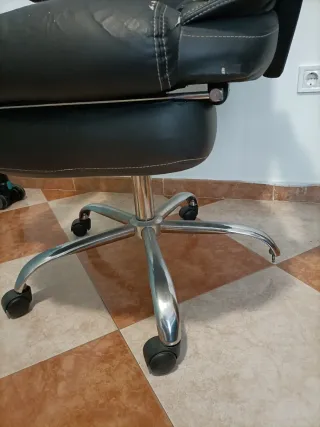 Silla de escritorio verde oscuro