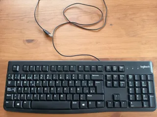 Teclado Logitech Negro