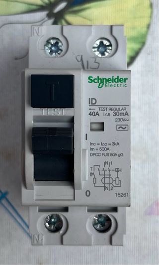 Magnetotérmicos+diferenciales (precio a convenir)