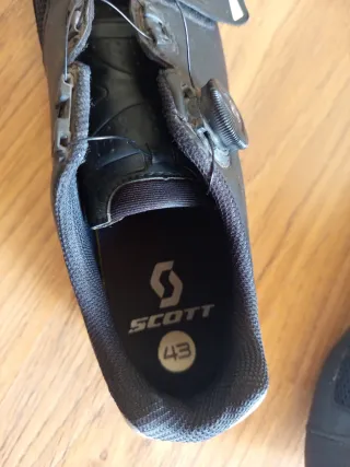 Zapatillas Ciclismo Scott Talla 43 Boa