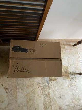 38 Cajas de Mudanza utilizadas, papel de envolver