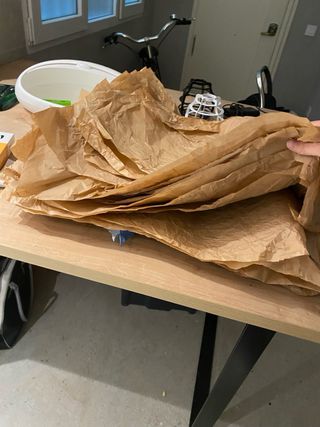 38 Cajas de Mudanza utilizadas, papel de envolver