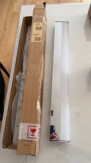 Aplique Pared LED FARO plateado